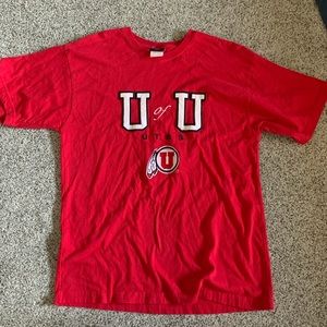 VINTAGE EMBROIDERED UNIVERSITY OF UTAH T-SHIRT